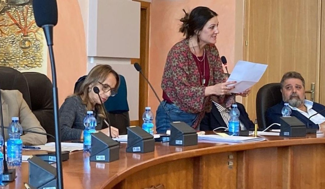 L'intervento dell'assessore al Welfare Veronica Buffone