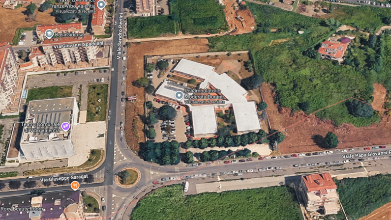 Vibo, nuovi parcheggi tra Teatro e Poliambulatorio Asp