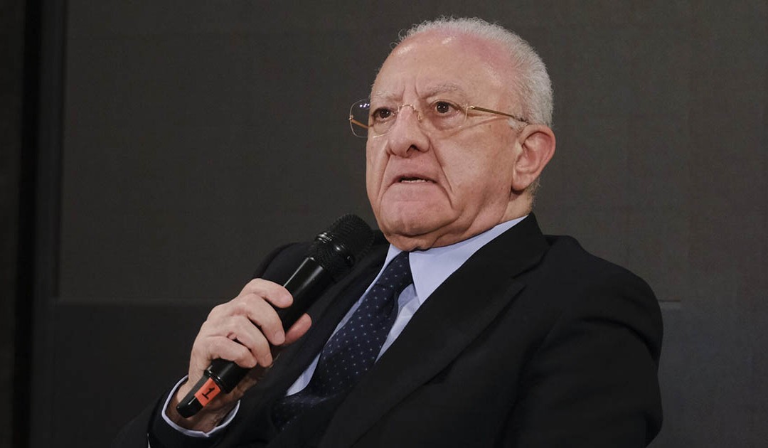 De Luca “Io sindaco di Salerno? È un’ipotesi, ma mi interessano le cose concrete”