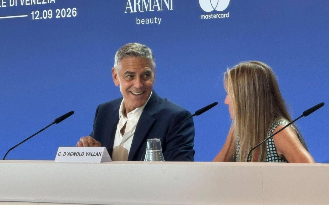 Mostra Venezia, George Clooney: “Ho smesso di fare il regista, la famiglia è la mia priorità”