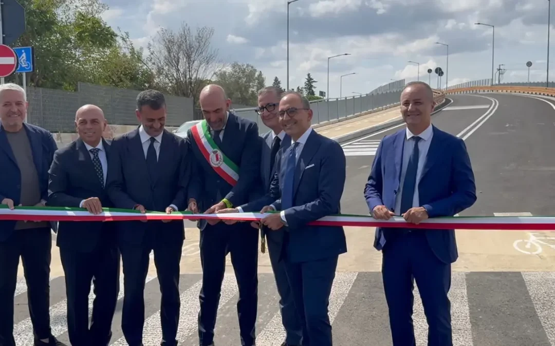 Bari, apre il sovrappasso di Santa Caterina, via all’ultimo passaggio a livello delle Appulo Lucane