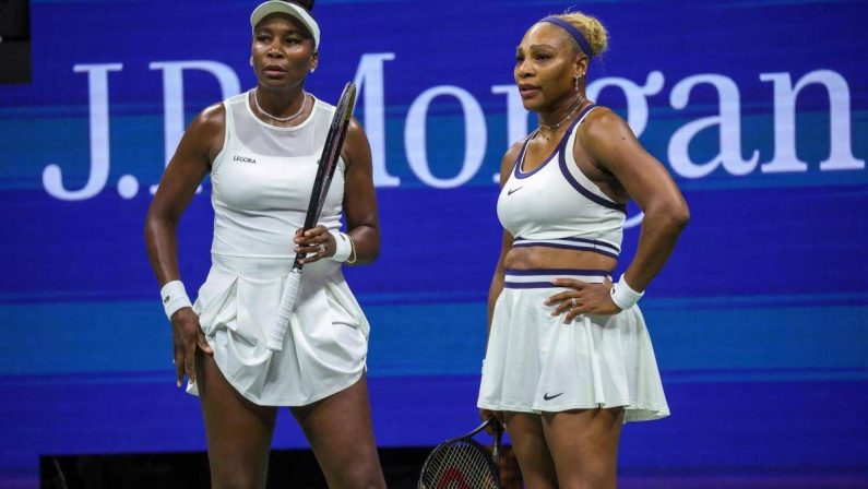 Us Open, sorelle Williams eliminate al primo turno di doppio