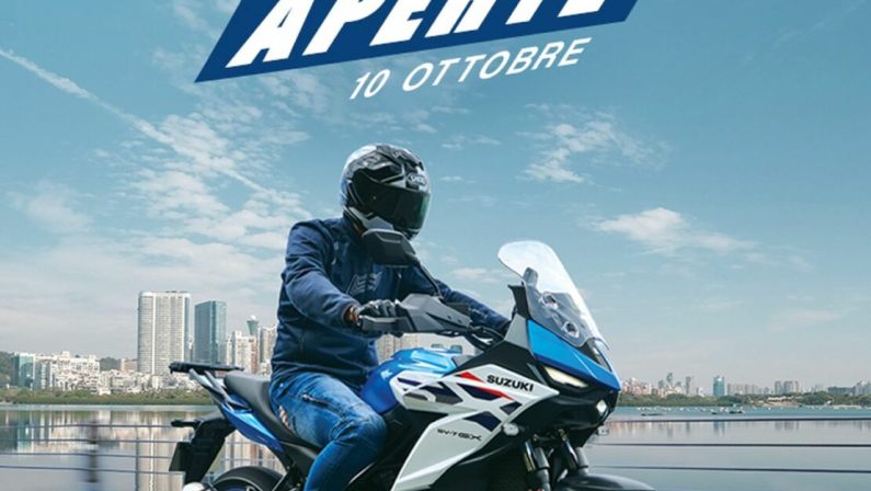 Suzuki “Porte Aperte” il 10 ottobre, protagonista la nuova SV-7GX