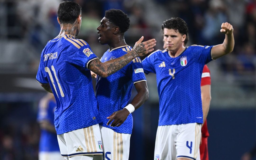 Nations League, l’Italia batte 3-1 la Turchia e balza al secondo posto