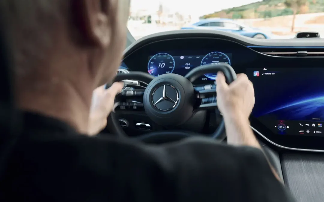 Lo steer-by-wire debutta sulla nuova Mercedes-Benz EQS berlina