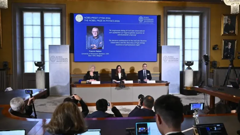 Il premio Nobel per la fisica a Francis Halzen