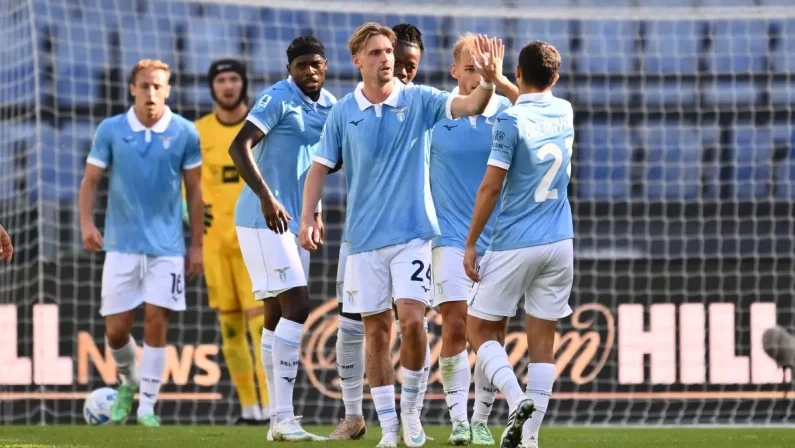 Lazio-Monza 3-1, biancocelesti in testa in compagnia dell’Inter