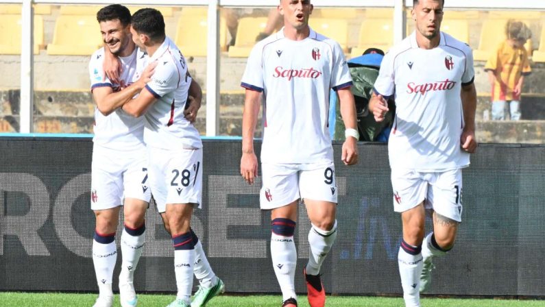 Colpo esterno del Bologna: 2-1 a Lecce e prima vittoria in campionato