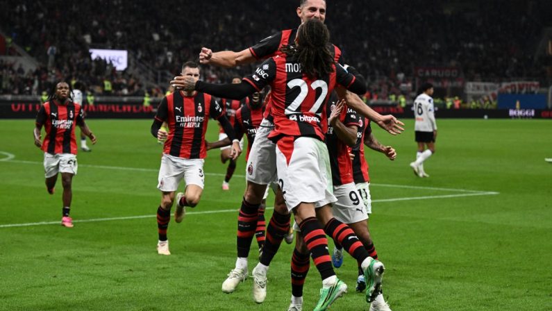 Il Milan batte 3-2 l’Atalanta a San Siro, rossoneri al 4° posto