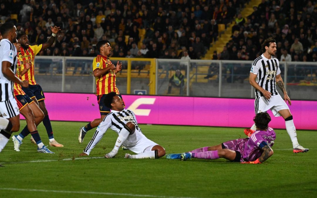 La Juve torna a vincere, battuto il Lecce 2-0