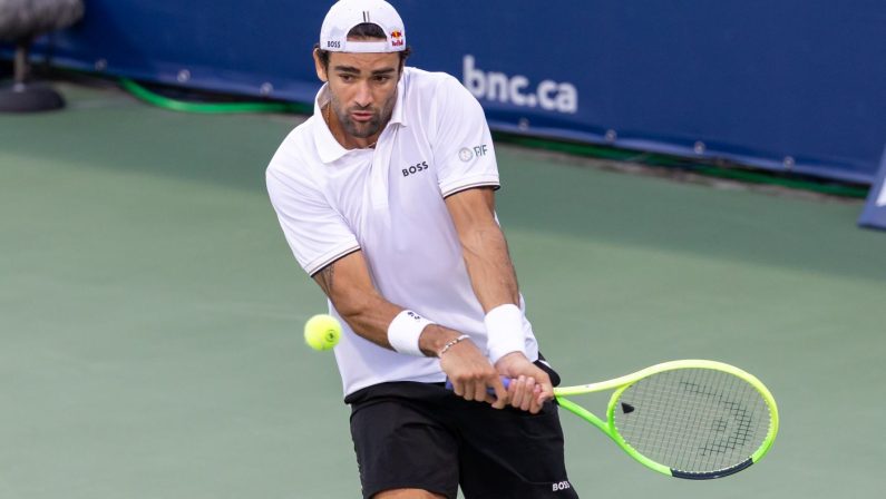 Esordio vincente per Berrettini al Masters 1000 di Shanghai, fuori Bellucci e Cinà