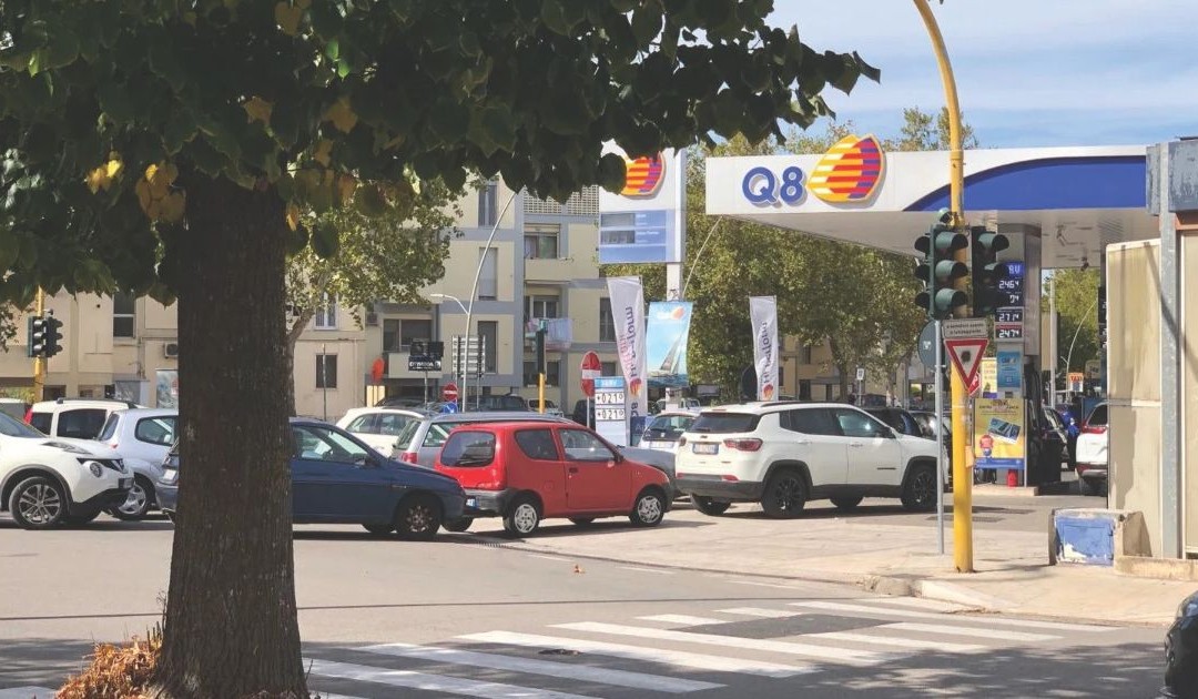 Code ai distributori di carburante di Matera
