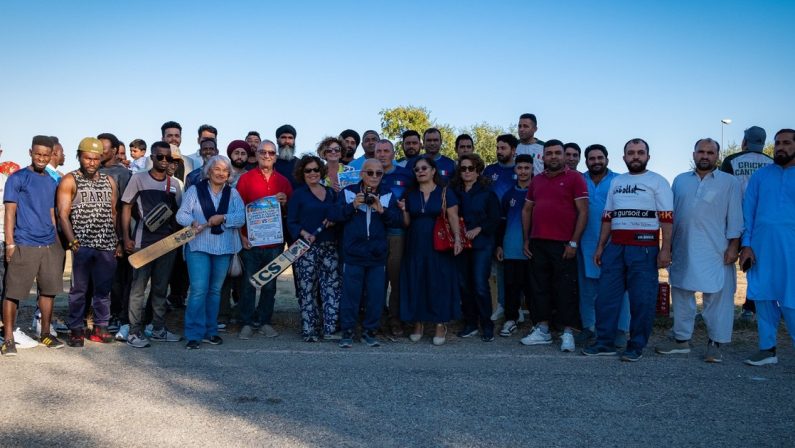 Inaugurato un campo di cricket a Corigliano Rossano