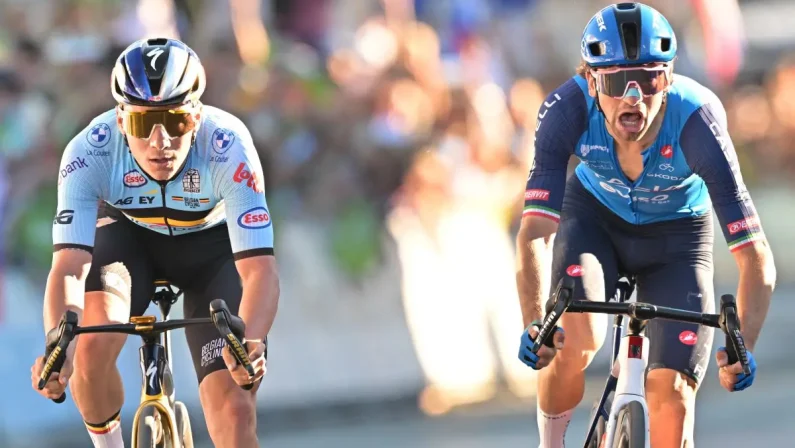Evenepoel trionfa nella prova in linea degli Europei di ciclismo, argento Ciccone e bronzo Scaroni