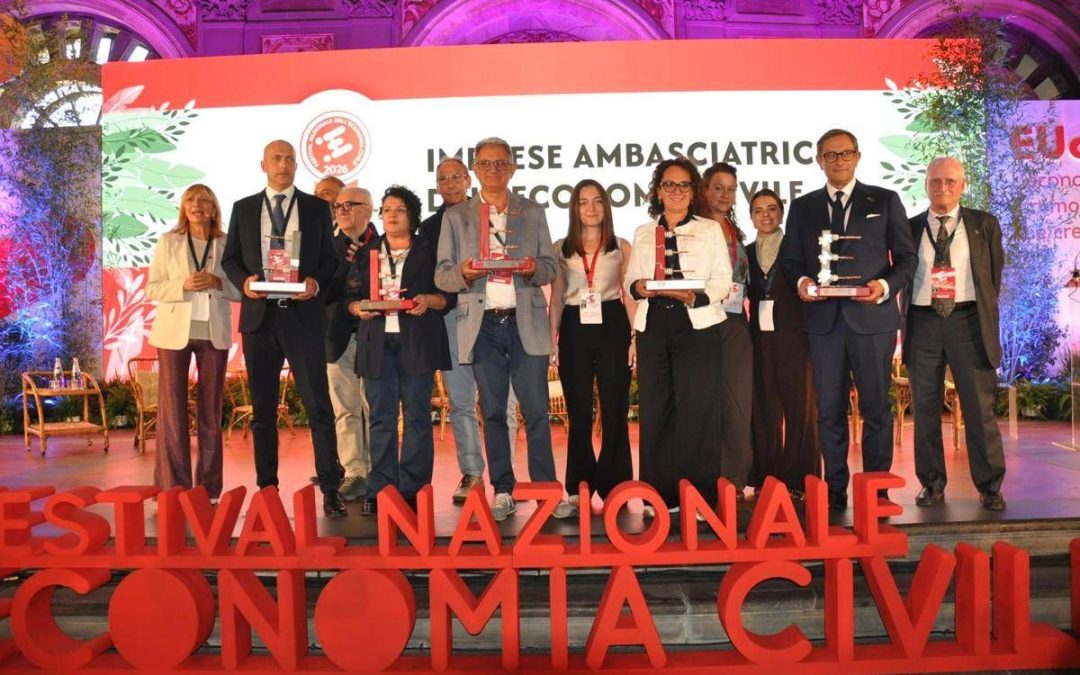 Festival nazionale economia civile, premiate le 5 imprese nominate ambasciatrici 2026