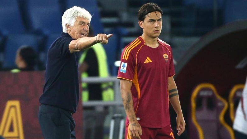 Gasperini: “Con lo Slovan Dybala non ci sarà, ha una minima lesione”