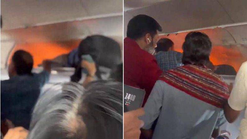 Power bank prende fuoco nella cappelliera dell’aereo: paura sul volo IndiGo