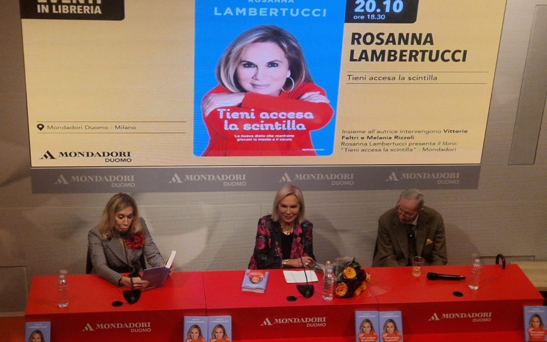 Presentato a Milano “Tieni accesa la scintilla”, il libro di Rosanna Lambertucci / Video
