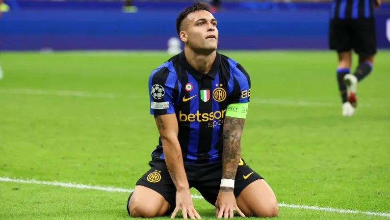Inter, risentimento muscolare ai flessori della coscia per Lautaro Martinez