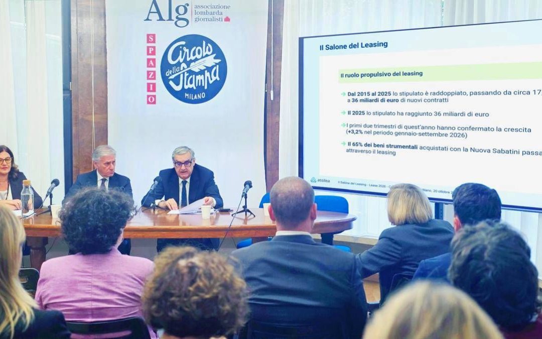 ‘Lease 2026’, il 28 e 29 ottobre torna a Milano il Salone del Leasing organizzato da Assilea