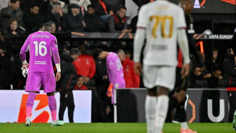 Bournemouth-Milan, rossoneri in dieci al 28’: Maignan espulso per una manata ad Adams