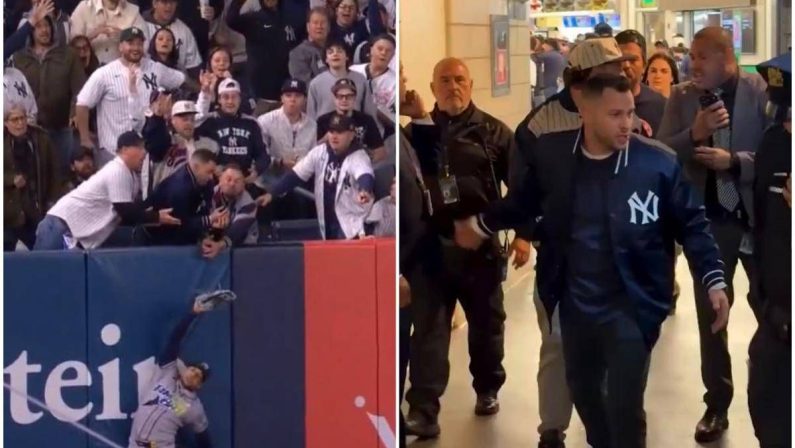 Mlb, gli Yankees perdono per l’interferenza di un tifoso (poi espulso dallo stadio). Cos’è successo