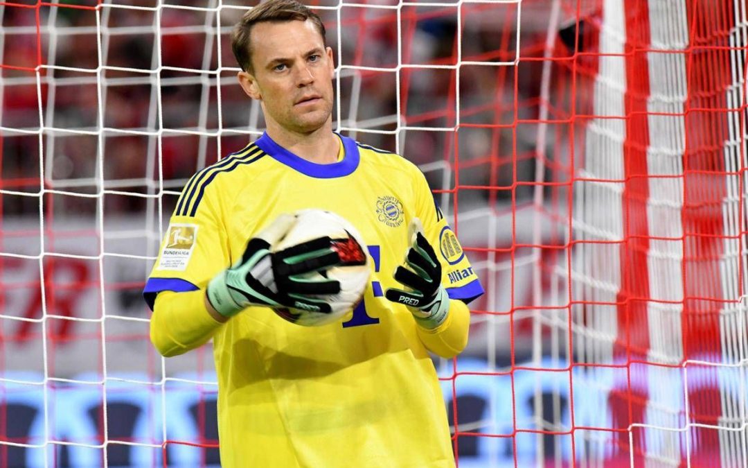 Bayern, uscita horror di Neuer e Augusta in vantaggio dopo 5 secondi