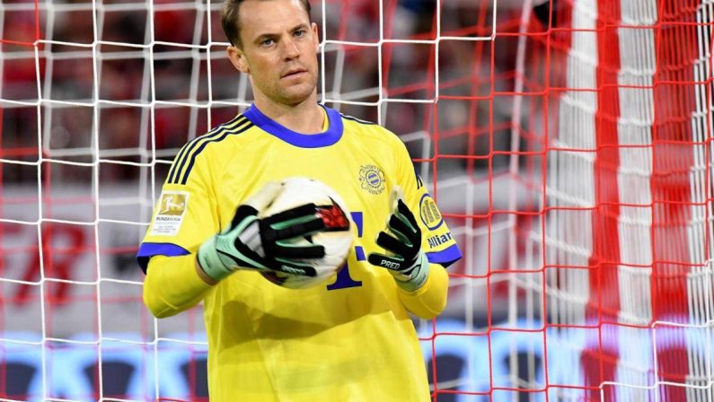 Bayern, uscita horror di Neuer e Augusta in vantaggio dopo 5 secondi