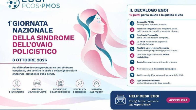 Giornata nazionale Pcos-Pmos, Unfer (Egoi): “Non è solo una malattia dell’ovaio”