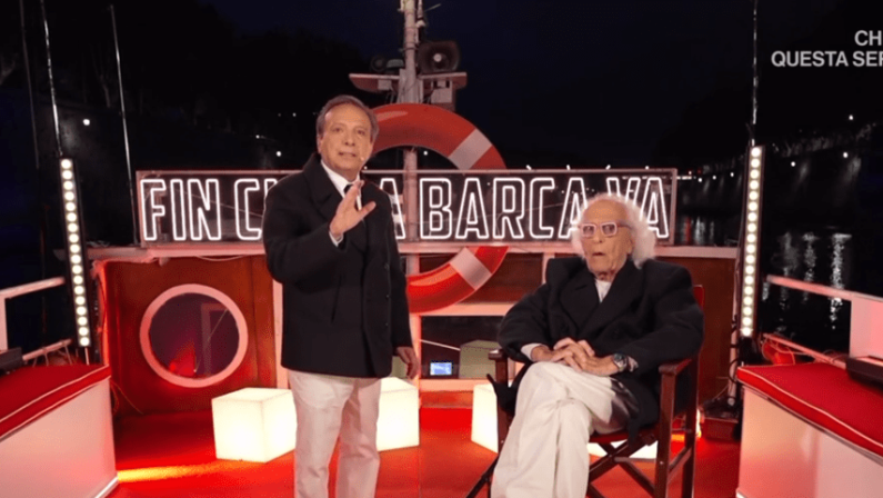 Chiambretti intervista Mughini, Polizia li ferma in diretta su Rai3: “Siamo autorizzati”
