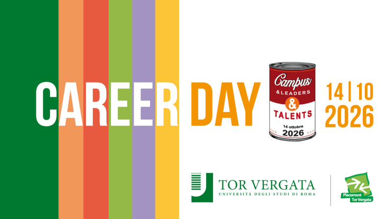 Università, domani torna a Roma Tor Vergata il Career Day ‘Campus&Leaders&Talents’
