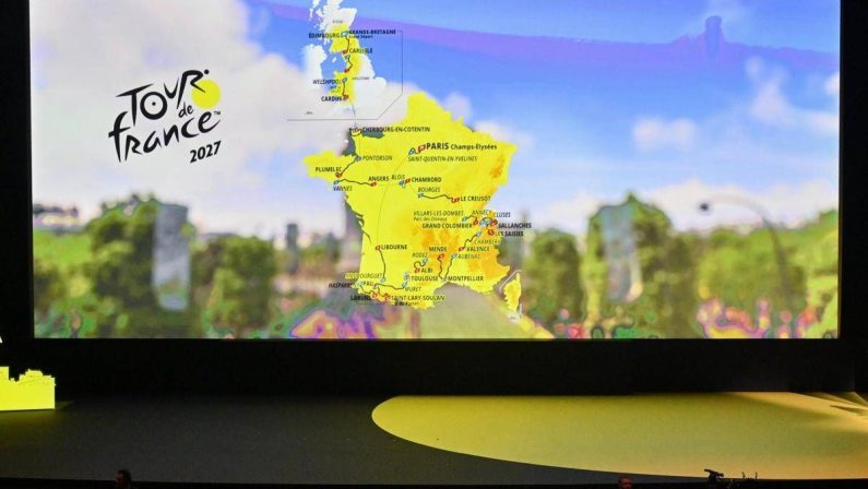 Svelato il Tour de France 2027, partenza da Edimburgo ed epilogo sui Pirenei