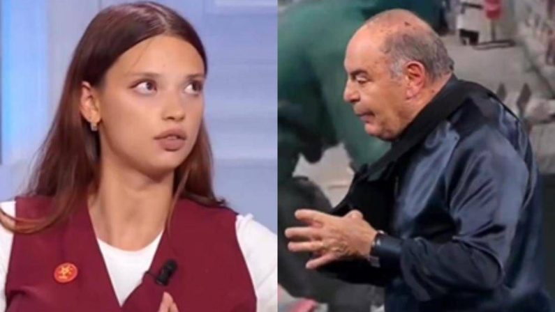 Scontro in tv tra Bruno Vespa e Sabrina Brizzola: “Quando parlate, voi giovani, documentatevi. Qui venite preparati”