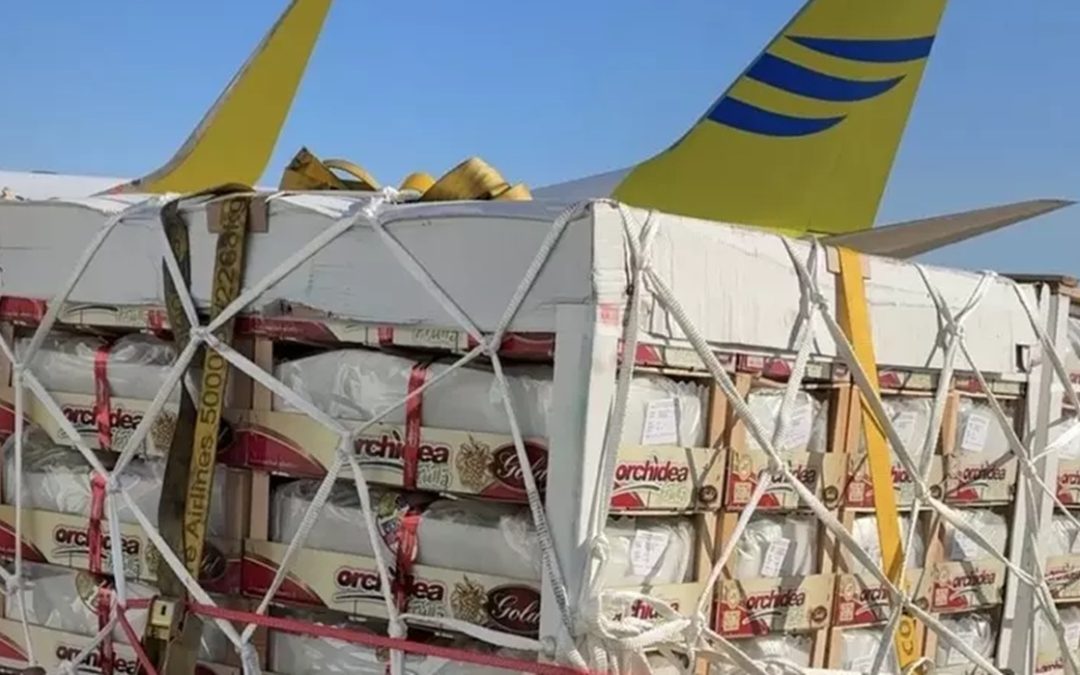 Partito da Taranto il primo volo cargo per Istanbul